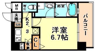 アルファレガロ甲南山手の間取り画像