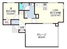 LA CASA ASHIYAGAWA BASEの間取り画像