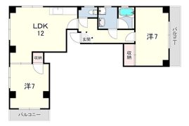 東本ハイツの間取り画像
