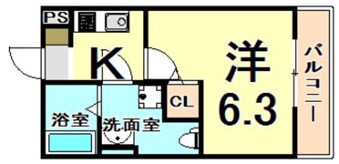 BLUE MOUNTAINの間取り画像