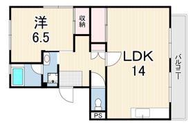 第二ハイツ宮本の間取り画像