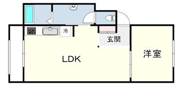 芦屋レジデンスの間取り画像
