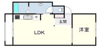 芦屋レジデンスの間取り画像