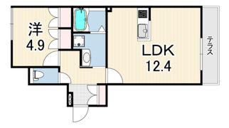 CASA DE OLIVAの間取り画像