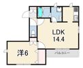 ブランシュ芦屋の間取り画像