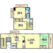 ロイヤル苦楽園の間取り画像