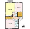 ラフィーネ二ツ屋の間取り画像