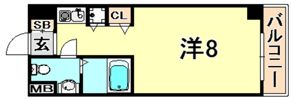 デルファーレ西宮の間取り画像