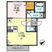 D-ROOM ル・シャン・ドゥ・フルールの間取り画像