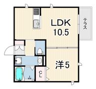 リュネ甲子園の間取り画像