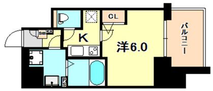 エスリード神戸三宮の間取り画像