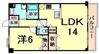 フォレステージュ武庫之荘の間取り画像