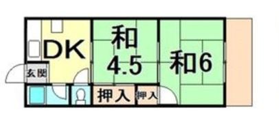 三宝マンションの間取り画像