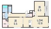 キャトル・レブローニュの間取り画像