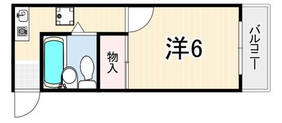 下沢ヤングハイツの間取り画像