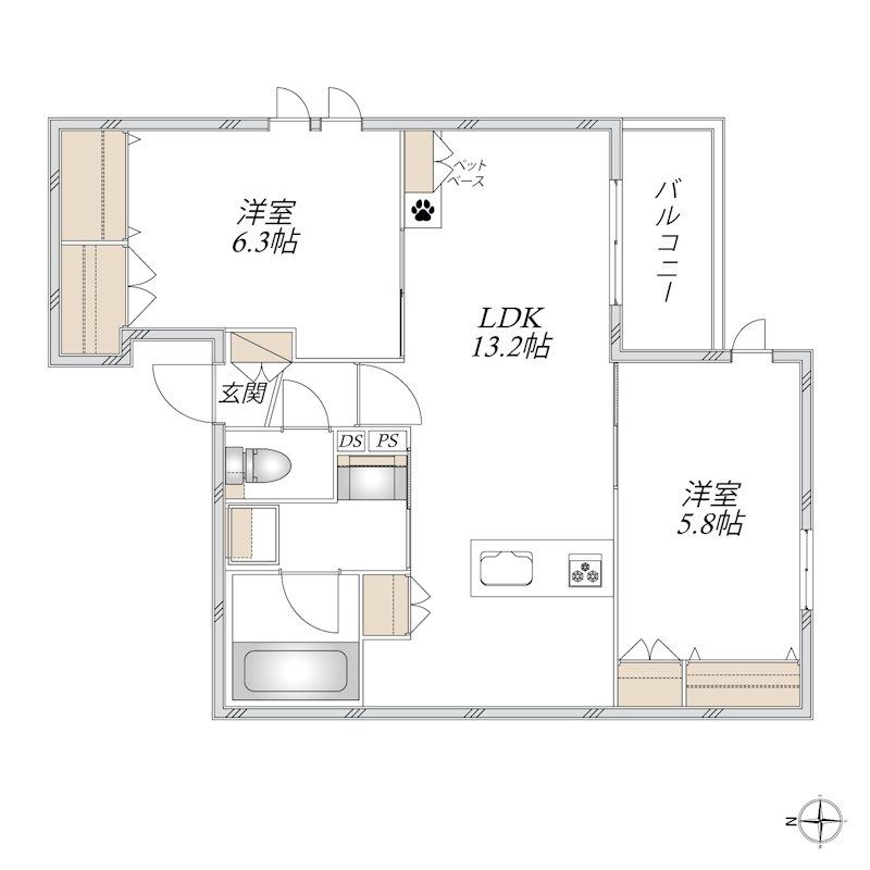 間取図