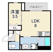 ROBOT HOME 尼崎センタープール前の間取り画像