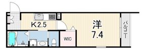 カーサ・レガート芦屋の間取り画像