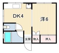シエル中山手の間取り画像
