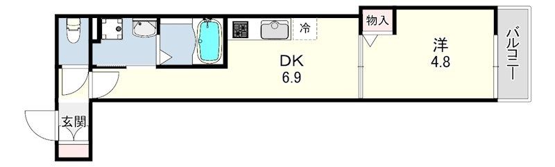 近くのミニストップ 尼崎口田中店まで458m(徒歩6分)