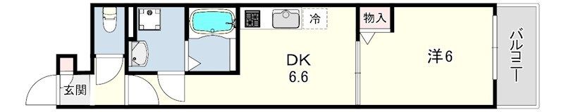 近くのミニストップ 尼崎口田中店まで458m（徒歩6分）