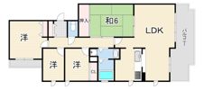 住吉ガーデンの間取り画像