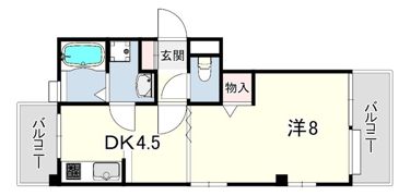 アイビーヒルズ甲東園2の間取り画像