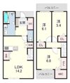 AG REGA東園田の間取り画像