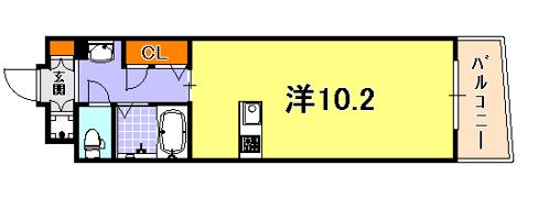 アスヴェルみなと元町OCEANFRONTの間取り画像