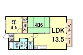 グリーンフォレスト西宮3の間取り画像