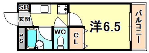 ステラハウス23の間取り画像