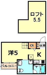 CUBEの間取り画像