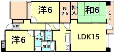 ドルチェ甲子園の間取り画像