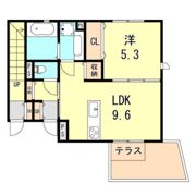 アトールさかえの間取り画像