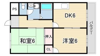サニーサイド武庫之荘3の間取り画像