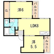 リゾネット柳原の間取り画像