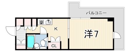 LAKIAAPARTMENT武庫之荘の間取り画像