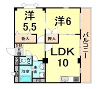コリーヌベールの間取り画像