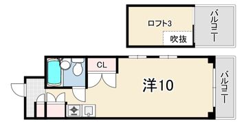 LAKIAAPARTMENT武庫之荘の間取り画像