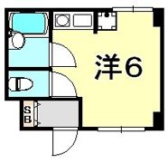 アイリット三宮の間取り画像