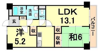 PLUMBER塚口の間取り画像