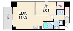 プレジオ神戸長田の間取り画像