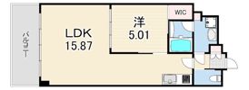 プレジオ神戸長田の間取り画像