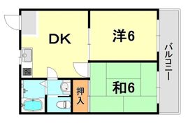 ハイツ菊水の間取り画像