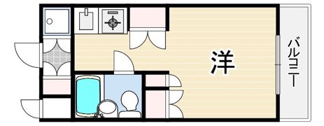 パシフィック南武庫之荘の間取り画像