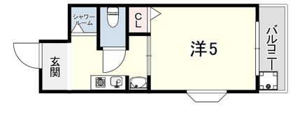 コーシエン イトーハイツの間取り画像