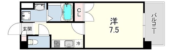 カレッジハイツ学園の間取り画像