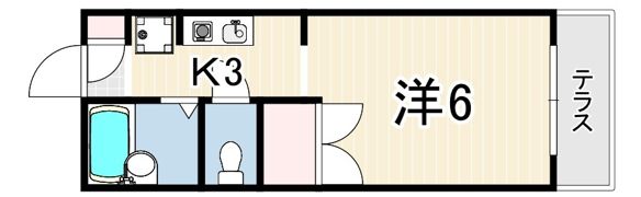 メゾン戸崎通の間取り画像