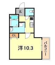 フジパレス兵庫須佐野1番館の間取り画像