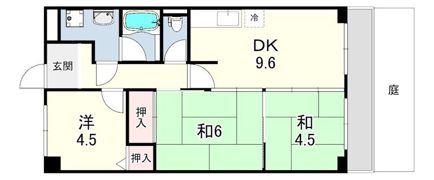 キャトルセゾンの間取り画像
